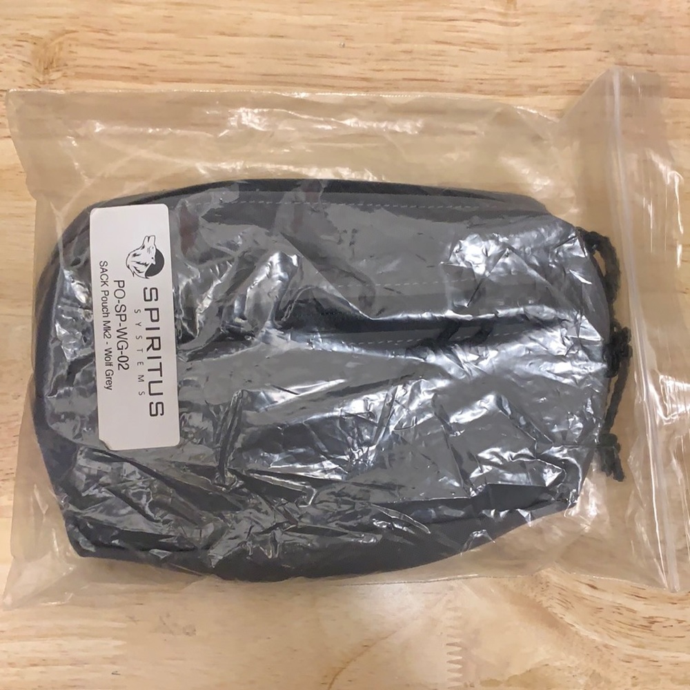 Spiritus systems sack pouch